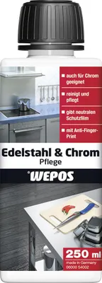 Produktbild von Wepos Edelstahl & Chrompflege 250 ml