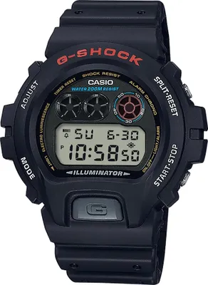 Casio DW-6900U-1ER G-Shock Digital Herrenuhr Schwarz 1