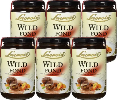 Image de Fond de gibier Lacroix base fine pour soupes et sauces 400ml pack de 6