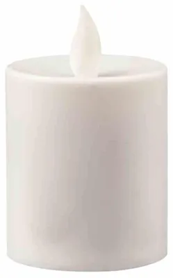 Image de Bougie LED 1 LED orange scintillante H 90mm