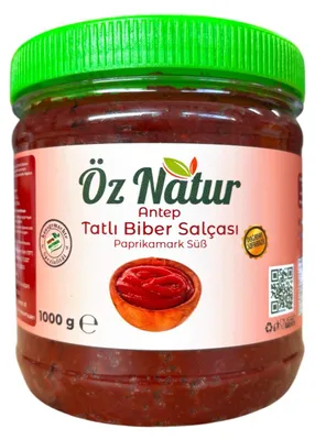 Zdjęcie produktu dla Öz Natural | Miąższ papryki z Antep 1kg (słodki)