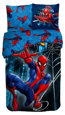Produktbild von Bettwäsche Spiderman, 140 x 200 cm, Bettbezug aus 100 % Baumwolle