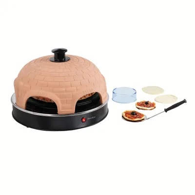 Obrázok produktu pre Domoclip DOC110A, 1 pizza/pízz, Čierna, Hnedá, 25 cm, 1200 W, 41 cm, 275 mm