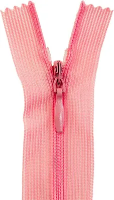 Produktbild von 50 Reißverschlüsse spiral verdeckt, 18cm, unteilbar, unsichtbar, Farbe:839 powder pink