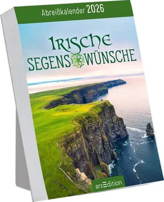 Produktbild von Abreißkalender Irische Segenswünsche 2026