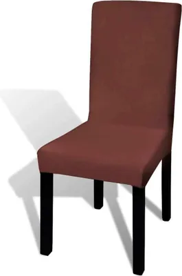 Immagine prodotto di Set Fodera Elastica 6 pz per Sedie Marrone