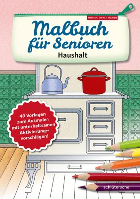 Produktbild von Malbuch für Senioren. Haushalt