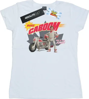 Produktbild von Disney - "Toy Story 4 King Of The Jump" T-Shirt für Damen BI44355 (XXL) (Weiß)