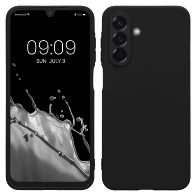 Produktbild von kwmobile Handyhülle für Samsung Galaxy A26 5G Hülle - TPU Case - Kabelloses Laden - Schutzhülle Cover in Schwarz