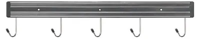 Image de Porte-couteau magnétique avec 5 crochets L = 450 Mm