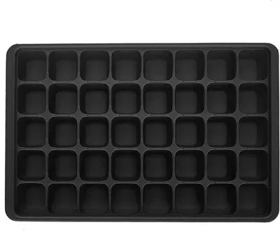 Produktbild von Hitzebeständiger Eiswürfelbehälter für Heimbar, schwarz, langlebig