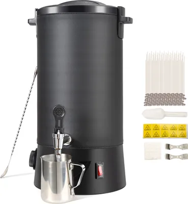 Produktbild von SucceBuy Wachsschmelzer, 10 Liter, elektrisch, 23 x 23 x 45 cm, für Kerzenherstellung, privat & gewerblich, DTL-S010(B)