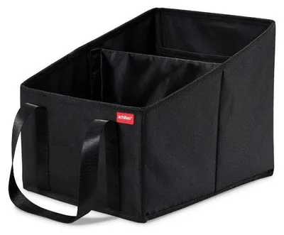 Produktbild von Car-Organizer Beifahrersitz & Rücksitz – Faltbare Auto Aufbewahrungsbox 25L – Mit Netztasche & herausnehmbarer Trennwand – Perfekt für Einkäufe – Erweiterbar mit Kühltasche AD316CO
