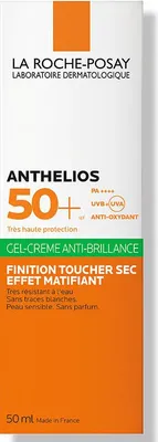Produktbild von La Roche-Posay Anthelios XL Dry Touch Gel-Cream, Sunscreen cream, Gesicht, 50 ml, Röhre, Feuchtigkeitsspendend, Schutz, Empflindliche Haut, Universalhülle