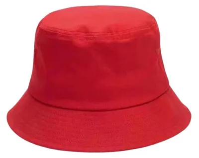 Obrázek produktu pro Dámská/pánská bavlněná červená klobouk, velikost M-L, skládací, vhodná na léto, pro outdoorové aktivity