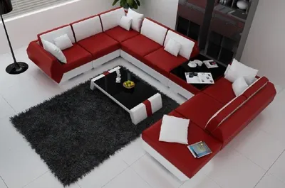 Zdjęcie produktu dla Sofa Narożna Tapicerowana Kanapa