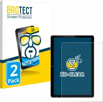 Produktbild von 2x Für Awow P11 10" Schutzfolie BROTECT Displayschutz Display Schutz Folie Klar Transparent