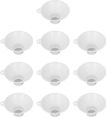 Image de 10Pcs Toilet Kidney Stone Collector Plastic Mesh Filter Kidney Stone Strainer Funnel Calculi Strainer for Urine Analysis
