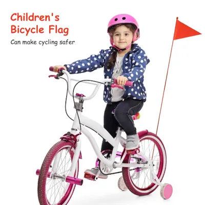 Image de Jeu de drapeaux de sécurité, mât de drapeau pour vélo de montagne