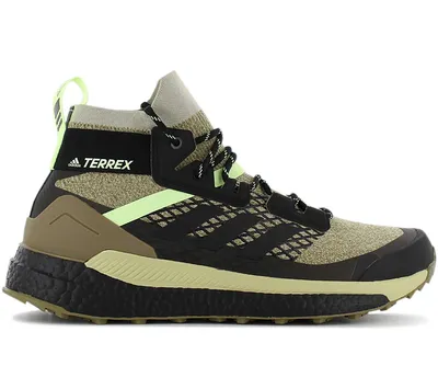 Produktbild von adidas TERREX Free Hiker Boost Primeblue - Herren Wanderschuhe Beige-Braun FY7331 , Größe: EU 42 UK 8