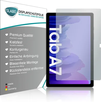 Produktbild von 2x Slabo Displayschutzfolie für Samsung Galaxy Tab A7 (2020) MATT "No Reflexion" Displayfolie Schutzfolie Folie