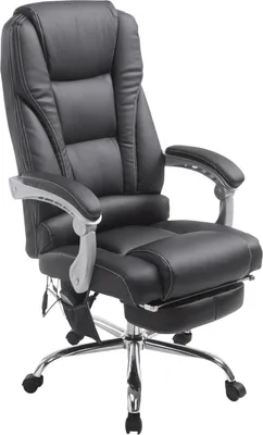 Produktbild von Bürostuhl Pacific Fabric mit Massagefunktion, Farbe:Schwarz