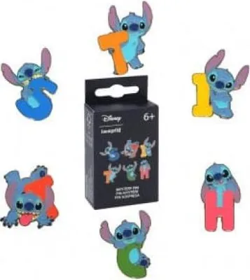 Immagine prodotto di Lilo & Stitch di Loungefly Ansteck-Pins Scatola cieca Lettere e pose (18)