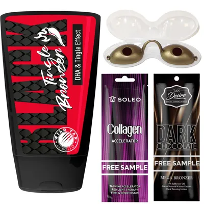 Obrázek produktu pro Wild Tan Black Tingle Bronzer S Tingle Efektem Sada Na Opalování
