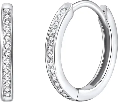 Produktbild von Rafaela Donata Creolen Sterling Silber Zirkonia 60903086
