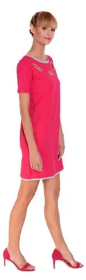 Produktbild von Damen Minikleid Sommer Farben; Pink
