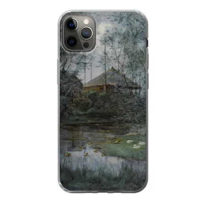 Produktbild von MuchoWow® Handyhülle Schutzhülle Hülle für iPhone 12 Pro Max Heuhaufen - Piet Mondrian Silikon Softcase Handy Hülle - Hartschale