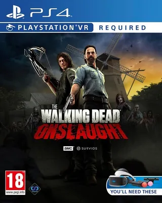 Produktbild von Perp The Walking Dead: Onslaught, Playstation, Virtual Reality (VR)-Headset erforderlich
