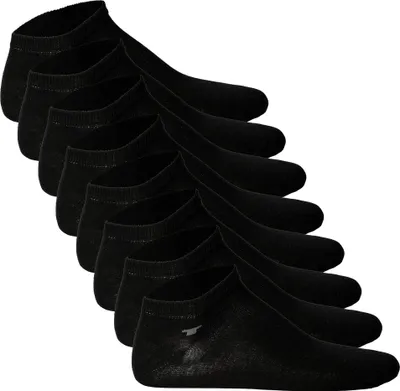 Produktbild von TOM TAILOR 8er Pack Uni Socken - Basic, Sneakersocken, einfarbig Schwarz 35-38