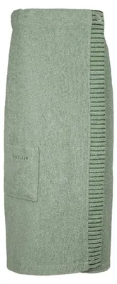 Produktbild von SCHIESSER Saunakilt Rom Damen | Einfarbig | Plus Size | 100% Baumwolle | Weich & Saugstark | 46-52 | Hellgrün