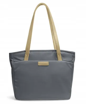 Zdjęcie produktu dla Torba na laptopa TomToc Lady / Torba na ramię / Torba damska / Torba damska na laptopa 16 cali szaro-niebieska