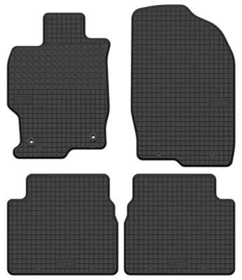Produktbild von Gummimatten Fußmatten Schwarz für Mazda 6 II GH 2007-2014 Set 4-tlg