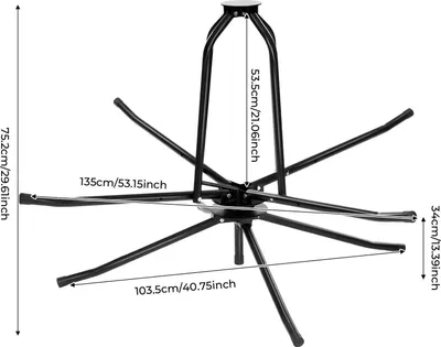 Produktbild von Rohrwickler, Stahlkonstruktion, bis zu 175 kg Tragfähigkeit, schwarz