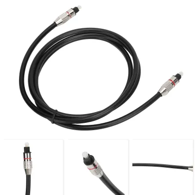 Zdjęcie produktu dla Optyczny kabel audio,Kabel światłowodowy,Do kabla TosLink,Cyfrowy kabel optyczny,Do kabla TosLink plug to plug,Akcesoria audio
