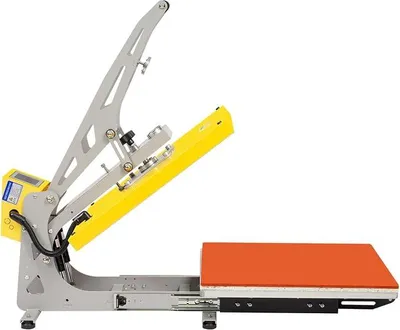 Produktbild von Heißpressmaschine, 2500 W, Textildruckmaschine, mit LCD-Display, Transferpresse, für Kleidung, T-Shirts, Puzzles, Kissen, Tassen