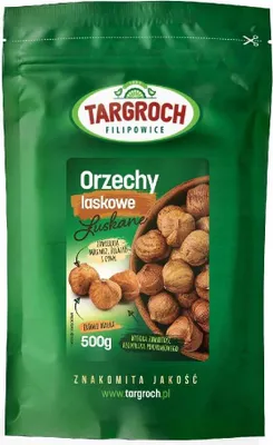 Produktbild von Geschälte Haselnüsse 500g TARGROCH