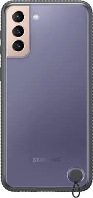Image de Coque renforcée Samsung Galaxy S21+ 5G Clear Protective Contour Noir Samsung