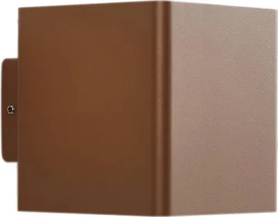 Produktbild von Lucande LED-Außenwandleuchte Aaron, braun, IP54, up/down