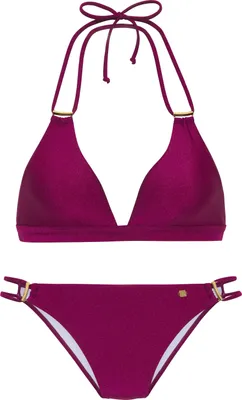 Produktbild von JETTE Triangel-Bikini Giulia beere Größe 36 Cup A/B