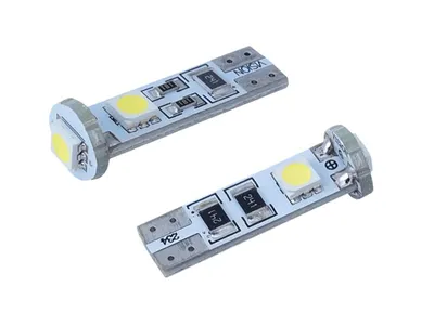 Obrázok produktu pre LED autolampa 3x 5050 SMD VISION W5W, CANBUS, 12V, biela, 2ks.