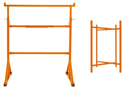 Produktbild von 2x Arbeitsböcke & 3x Mörtelbrettständer 750 mm H
