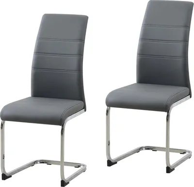 Produktbild von Schwingstuhl 2er Set Polyurethangrau SallyC HTI-Line