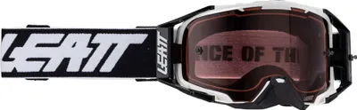 Produktbild von LEATT Velocity 6.5 Cryztal Motocross Brille Schwarz Weiß Rosa Linse 32%