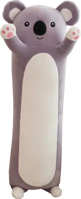 Obrázok produktu pre 90 cm plyšový vankúš v tvare pandy, vankúš na krk, dlhý plyšový vankúš, vankúš na pohovku, plyšová hračka, dekoratívny vankúš pre deti
