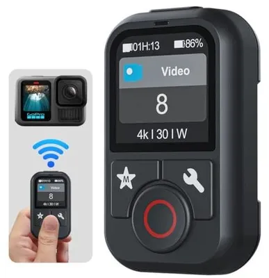 Zdjęcie produktu dla Pilot zdalny gopro hero 13 12 11 10 9 8 bezprzewodowy bluetooth do domu