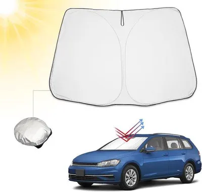 Produktbild von Famanu Autosonnenschutz - UV-Schutz, faltbar, einfache Montage